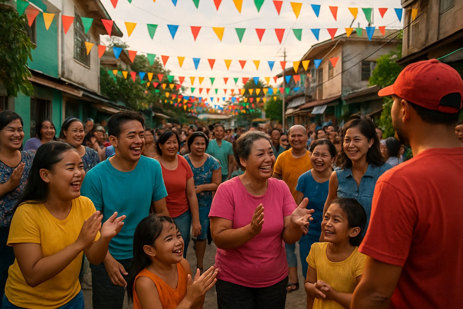 Beyond the Headlines: Unpacking Davao's Reputation as the Safest City 2 Davao City residents enjoying a community event with diverse participants.